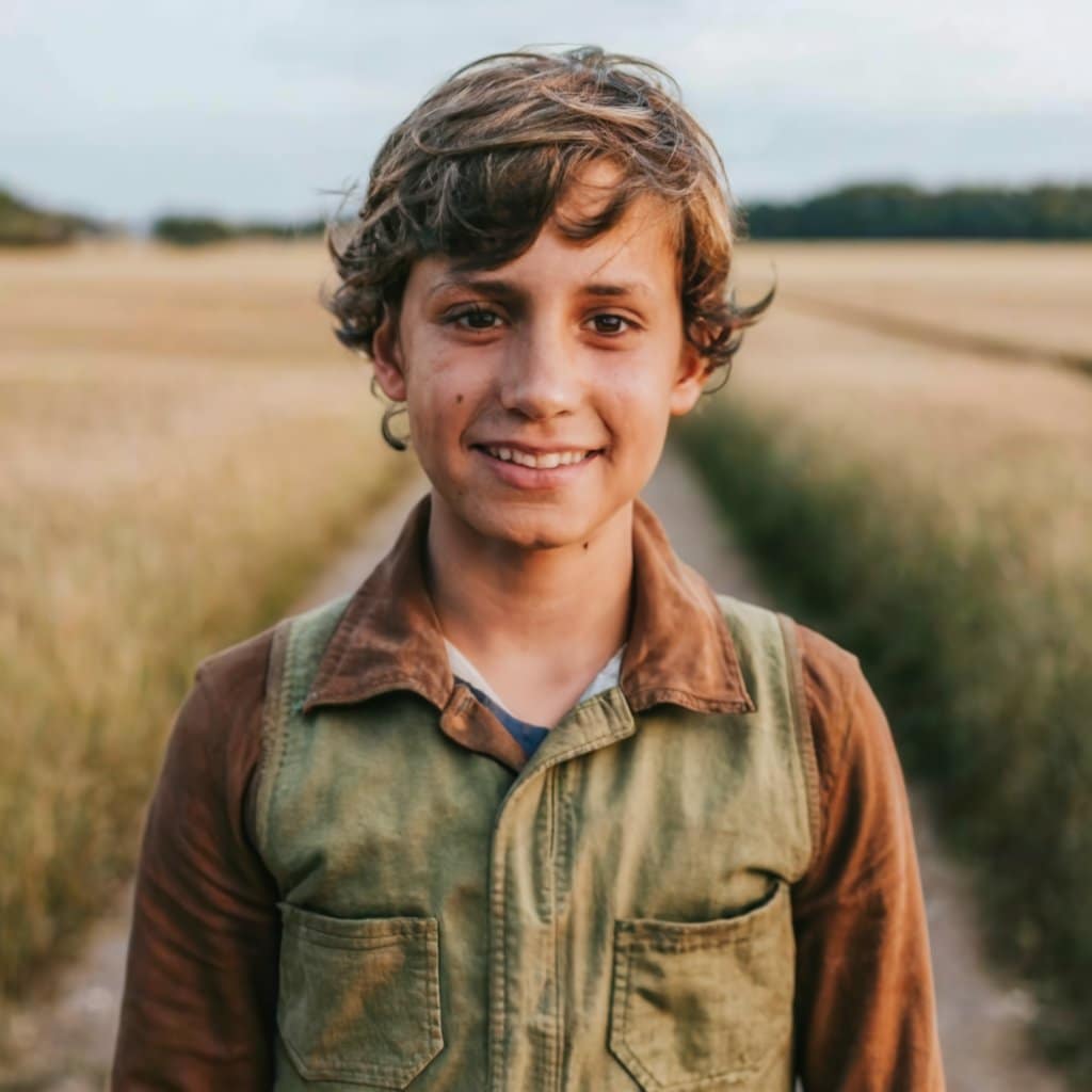 Valerio justo antea entrar al Foresta Magic, create per IA.